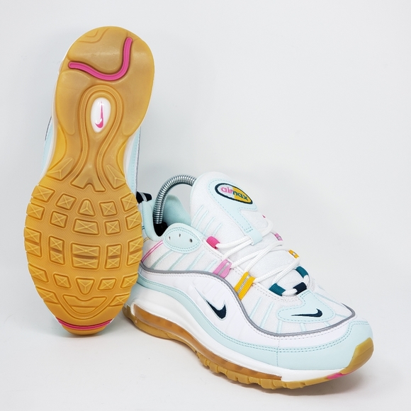 Nike AirMax 98 Womens Teal Tint Size 7.5 - Picture 6 of 8